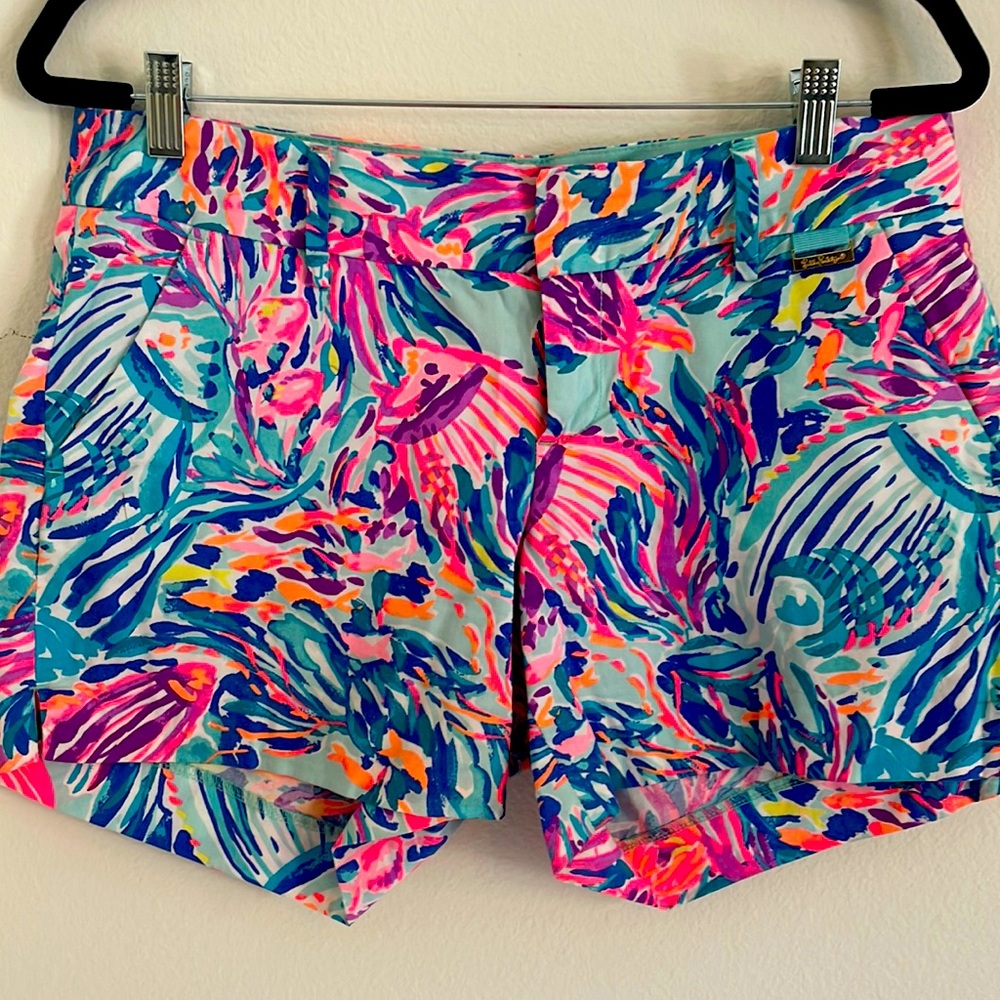 Lilly Pulitzer 6 Callan Shorts Seas The Day